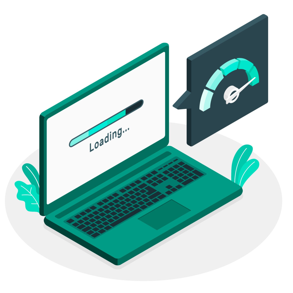 بطء المواقع الإلكترونية